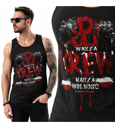 tank-top  patriotyczny WASZA KREW